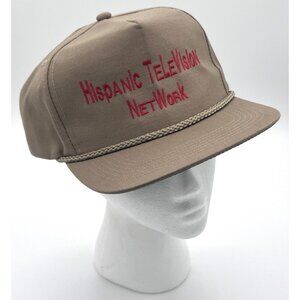 Very Rare Y2K Hispanic Television Network Cap Hat One Size Adult Strapback New